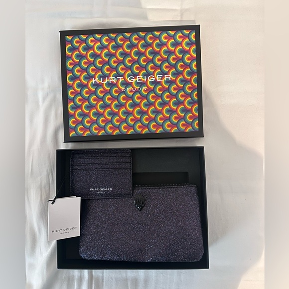 Kurt Geiger Handbags - Kurt Geiger Eagle Pouch and Card Holder